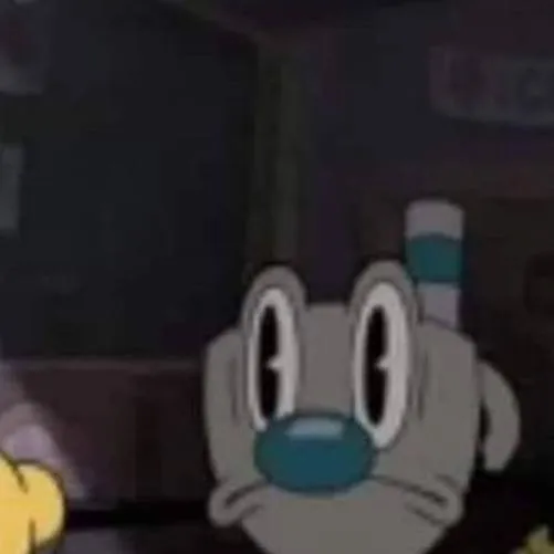 chat with ai character: show of cuphead