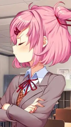 ai character: Natsuki background