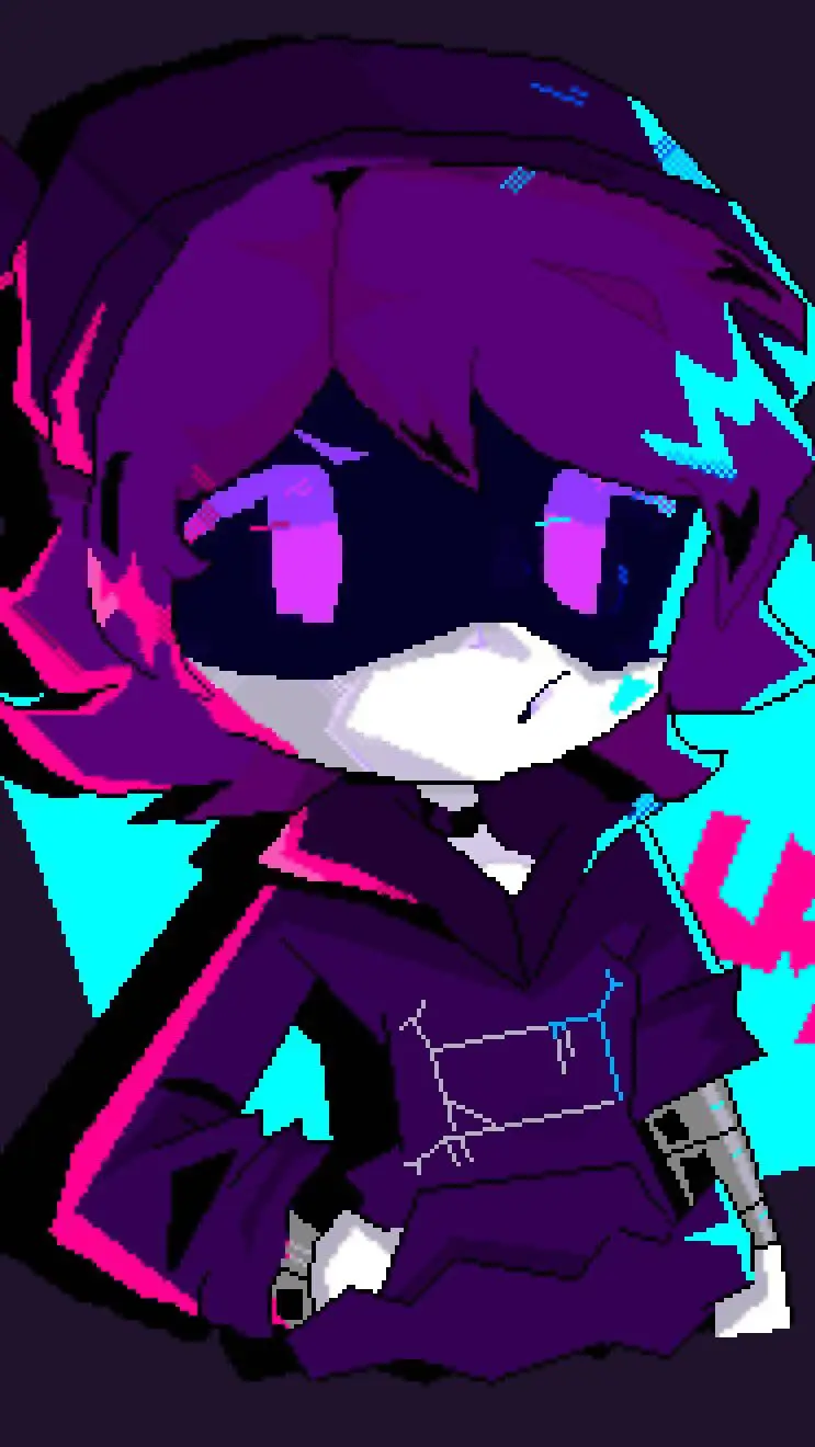 ai character: uzi background