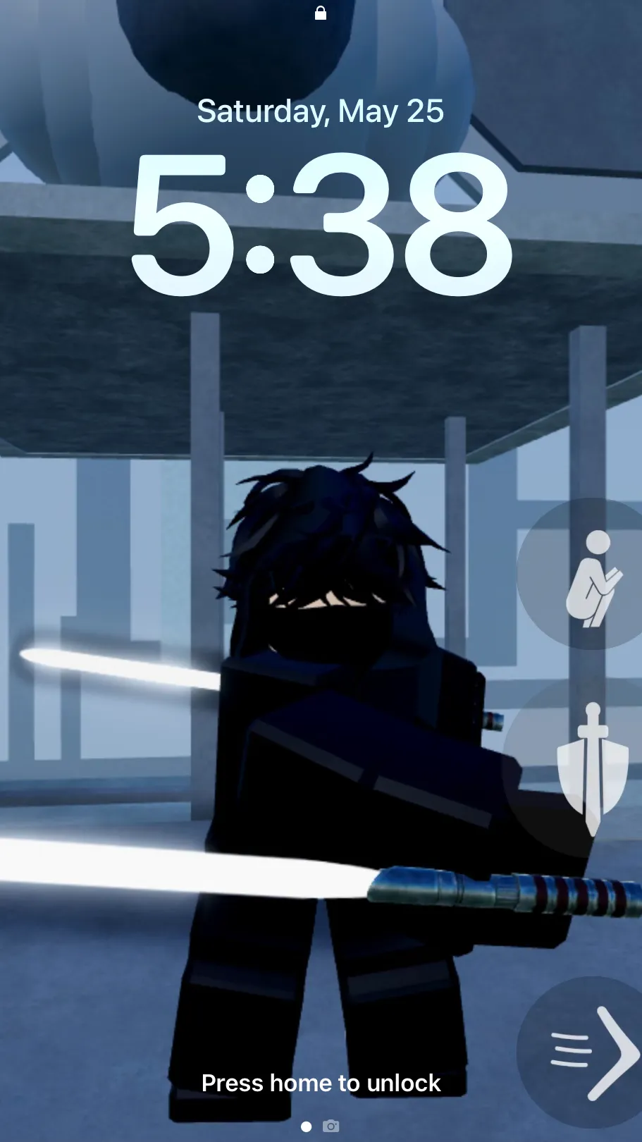 ai character: Saber showdown background