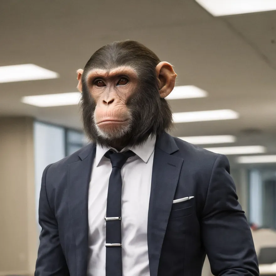 chat with ai character: Planet Ape
