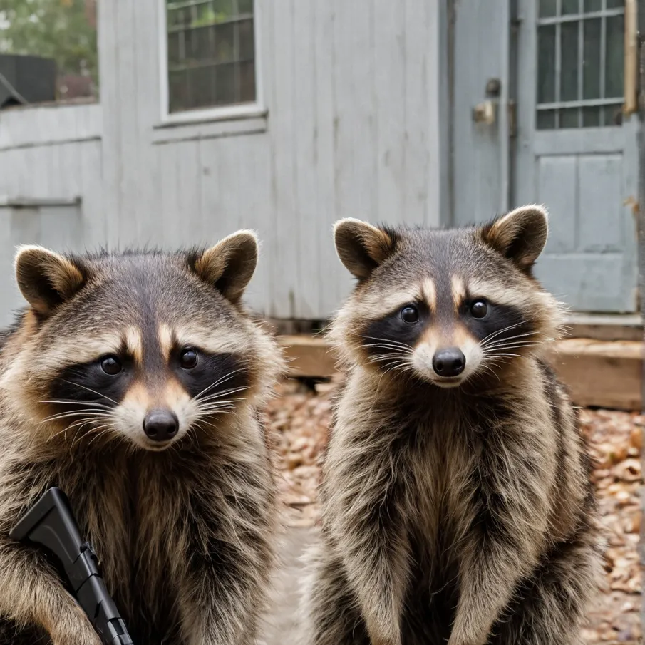 chat with ai character: Raccoon War