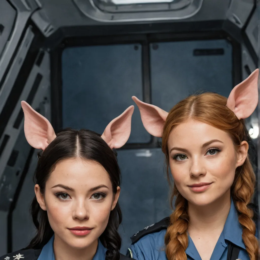 chat with ai character: Pigs in Space