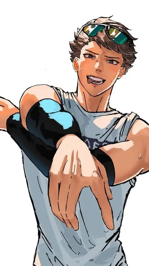 ai character: tōru oikawa  background