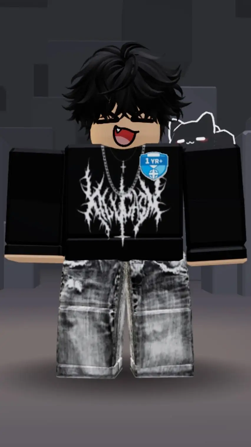 ai character: darkcat background