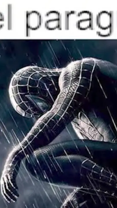 ai character: SPIDERMAN(negro) background