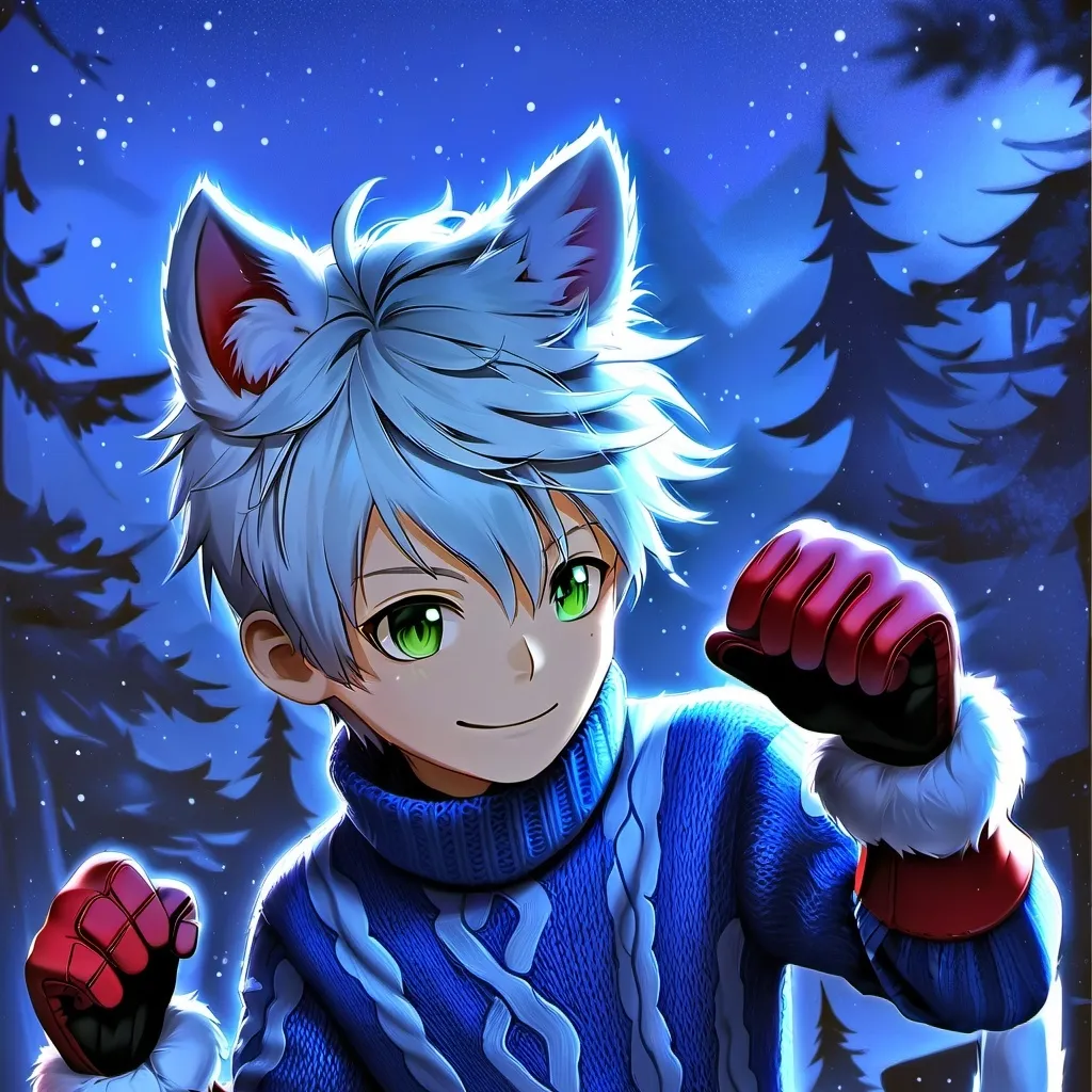 chat with ai character: cyber kitty