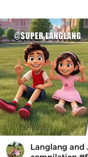 ai character: super Lang lang  background