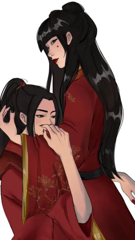 ai character: Azula background