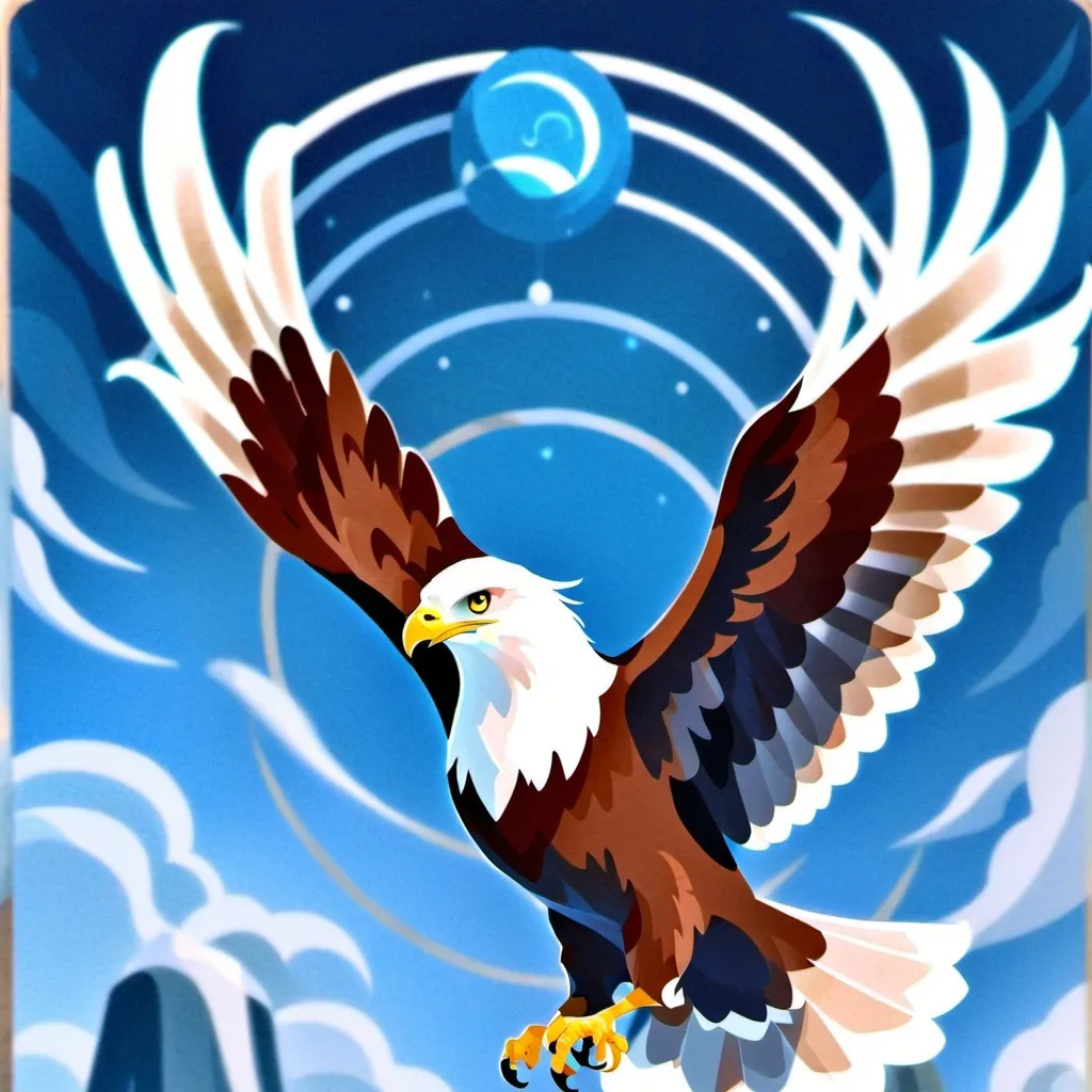 chat with ai character: A random eagle