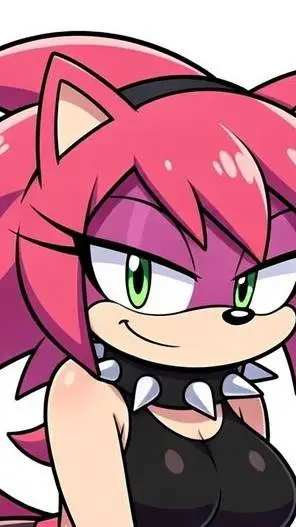 ai character: Amy Rose Girlfrien background