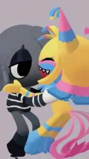 ai character: {[ YATTA X BLOT!}] background