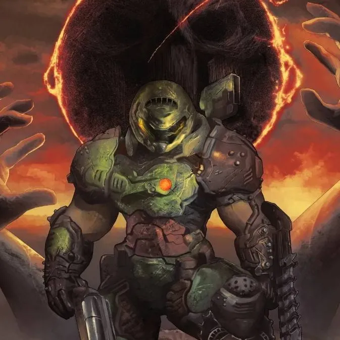 chat with ai character: Doom Slayer