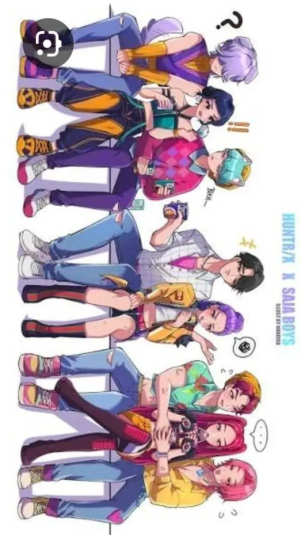 ai character: kpop demon hunters background