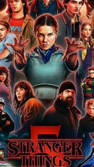 ai character: stranger things background