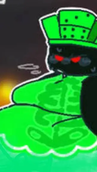 ai character: Fat 1x1x1x1  background