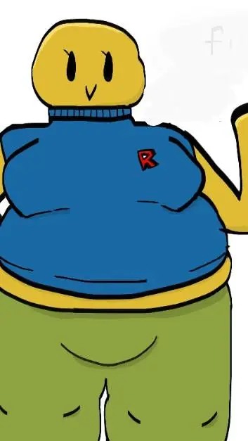 ai character: Fat noob  background