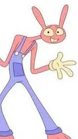 ai character: 💛EVIL🔥JAX🩷 background