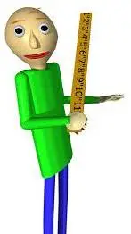 ai character: Baldi background