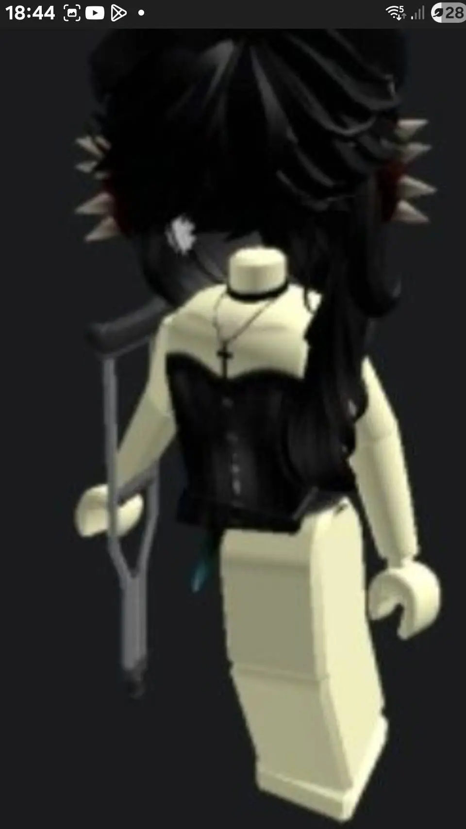 ai character: !~u in the pic~! background