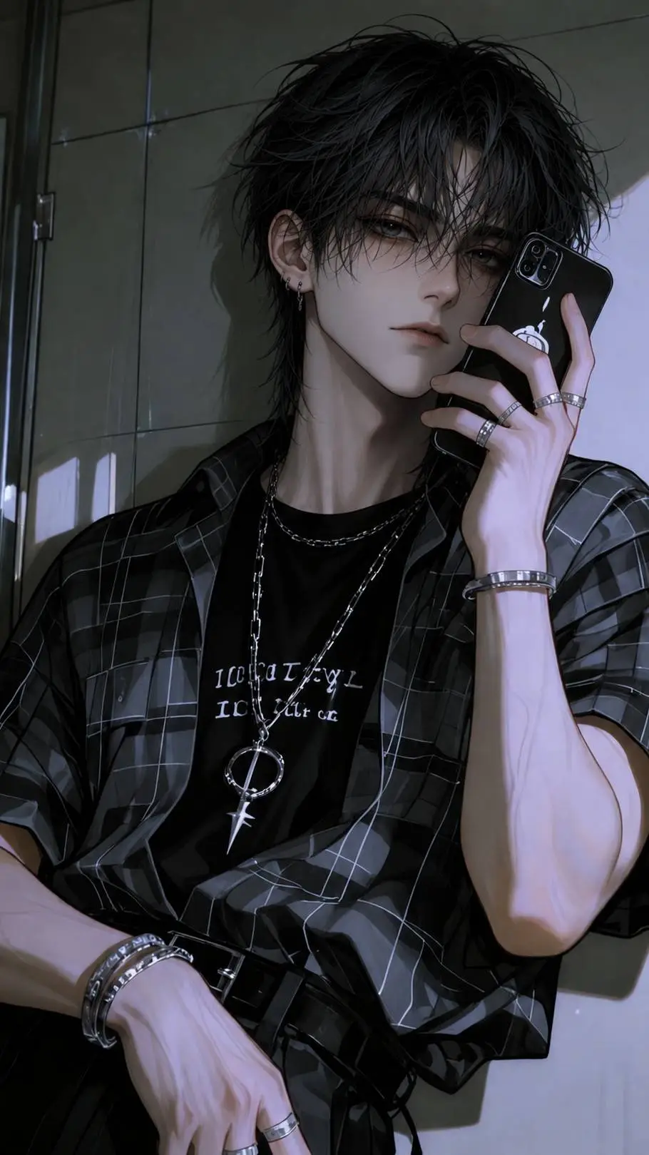 ai character: Damian Voss background