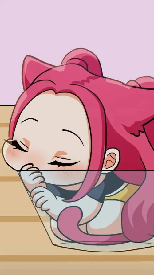 ai character: Baby Mira Cat 3.5 background