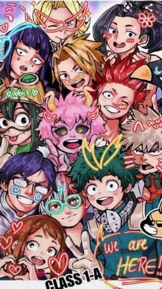 ai character: -❤️MHA hang out🖤- background