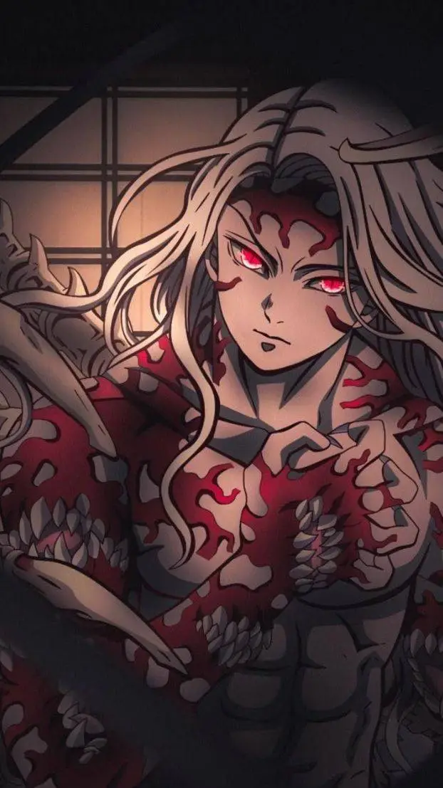 ai character: 🖤Muzan Kibutsuji 🩶 background