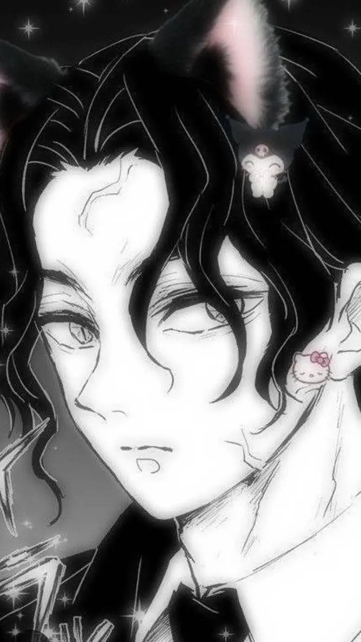 ai character: 🐱Muzan Kibutsuji🎀 background