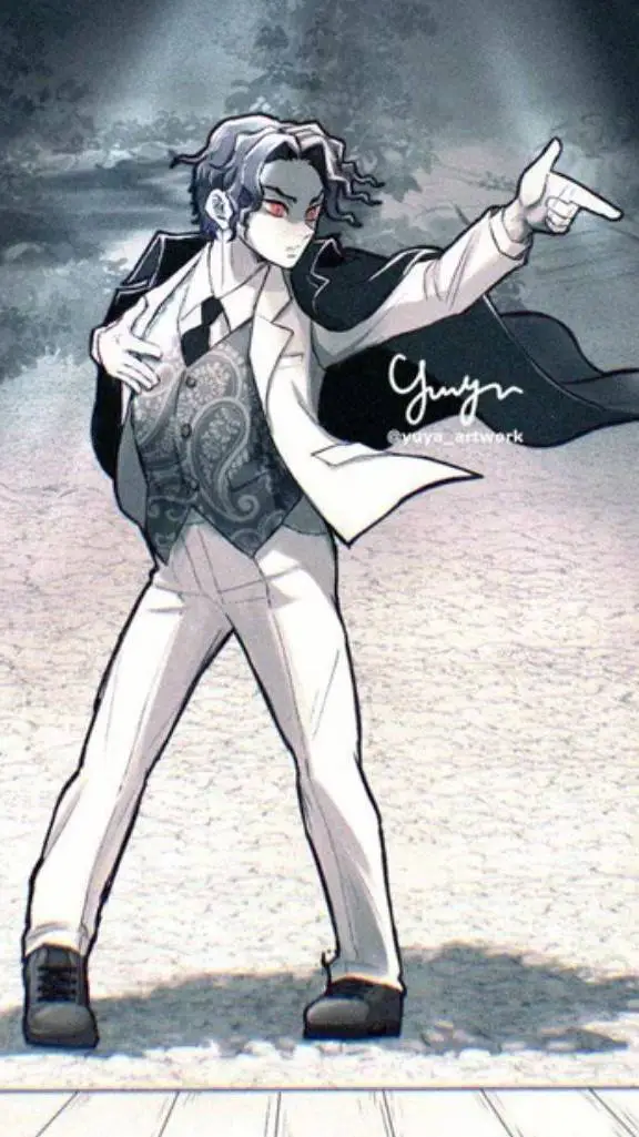 ai character: 🌸Muzan Kibutsuji💐 background