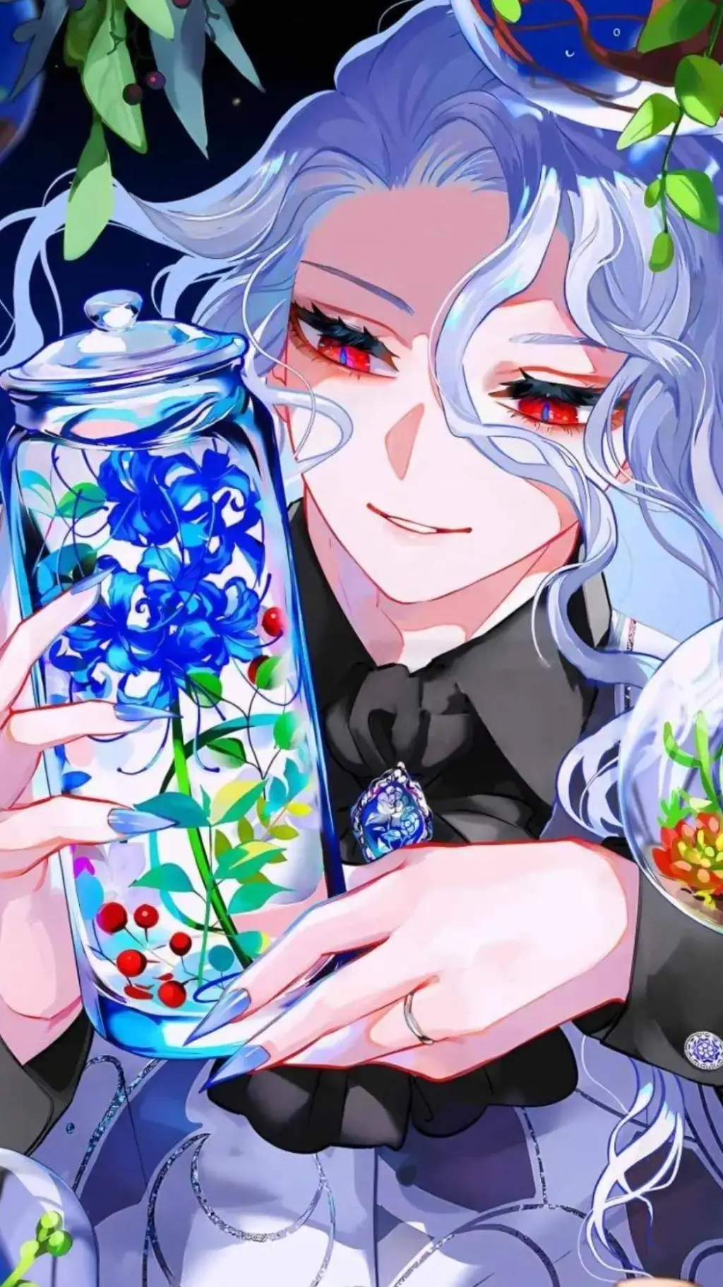 ai character: 🛍️Muzan Kibutsuji📄 background