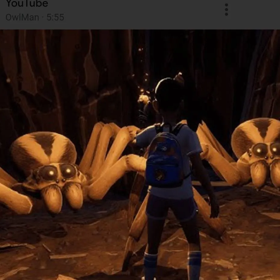 chat with ai character: grounded spiders