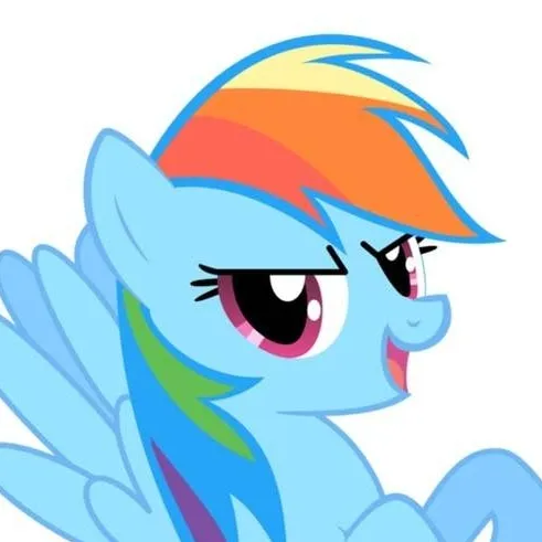 chat with ai character: rainbow dash