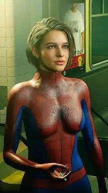 ai character: Spider Girl Jill background