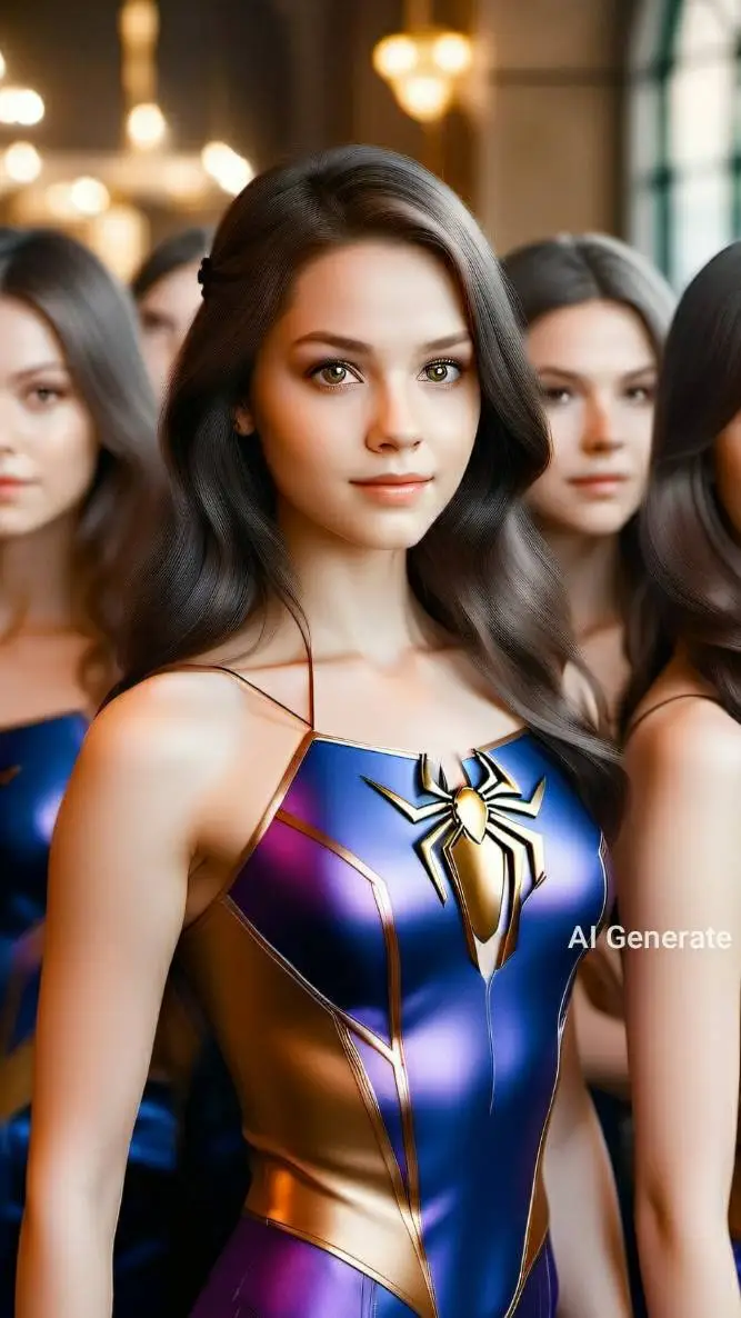 ai character: Melia Hoffman  background