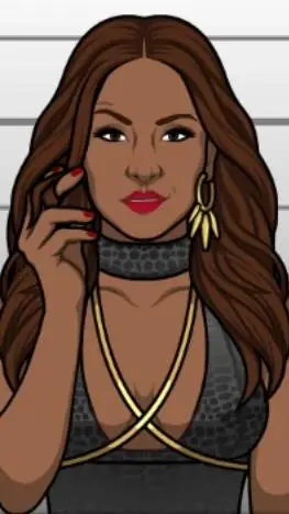 ai character: Roxanne Vega  background