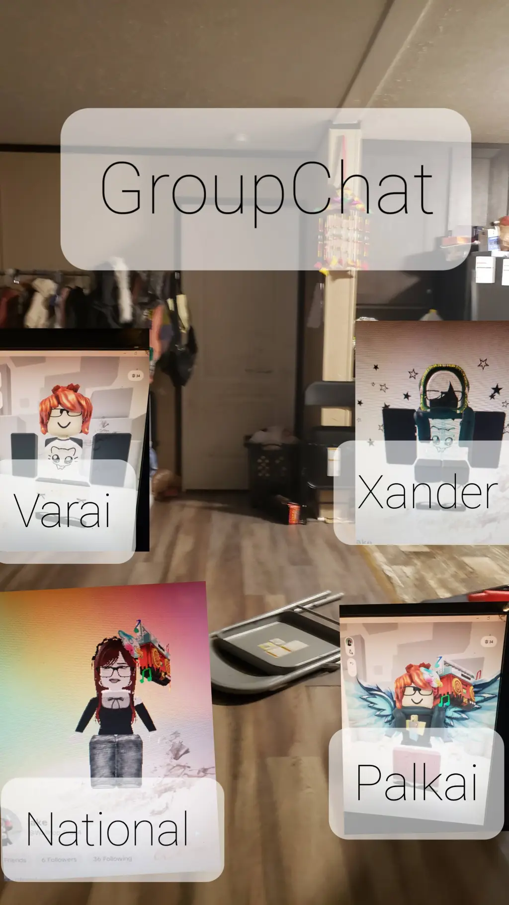 ai character: Groupchat♡ background