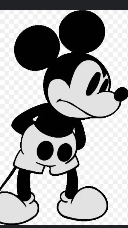 ai character: mickey  background