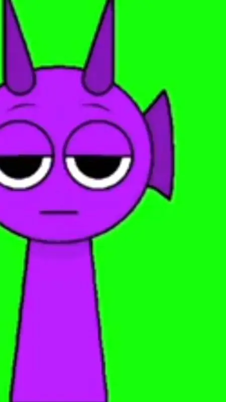 ai character: druple (sprunki) background