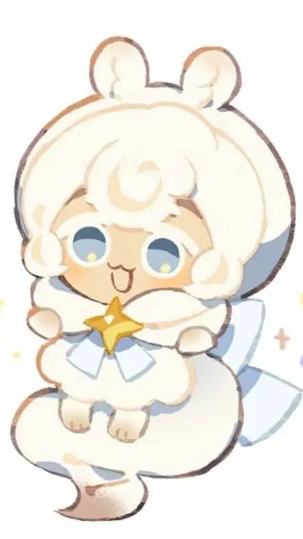 ai character: Cream ferret  background