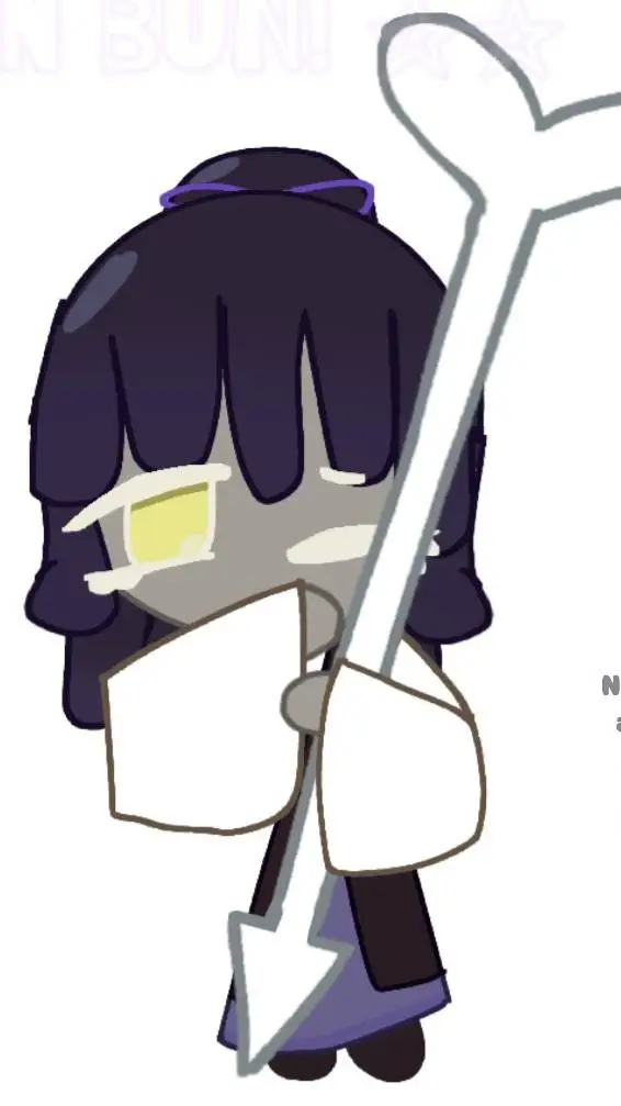 ai character: licorice background