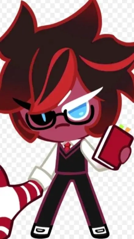 ai character: red velvet  background