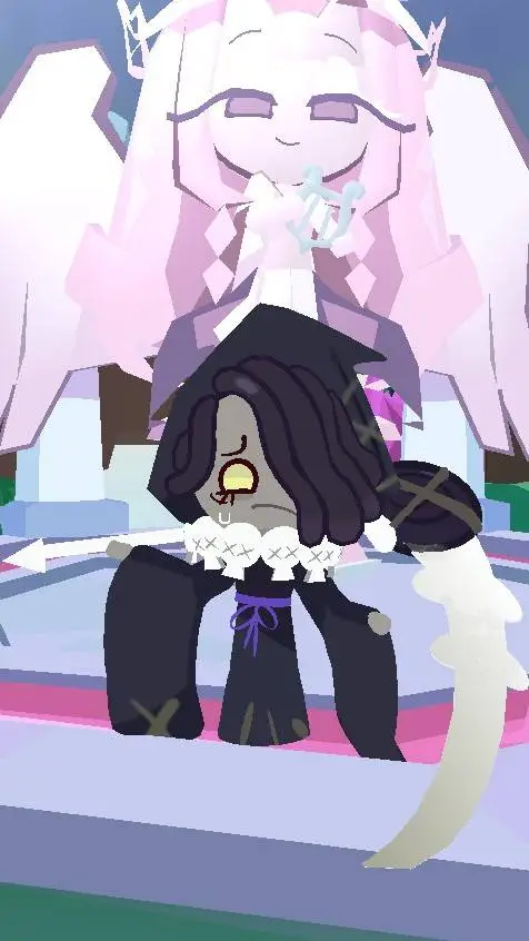 ai character: licorice background