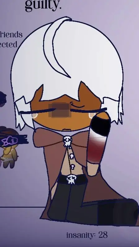 ai character: Ginger brave background