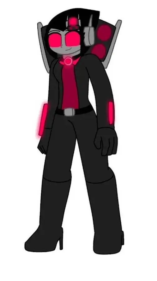 ai character: Titan Speakerwoman background