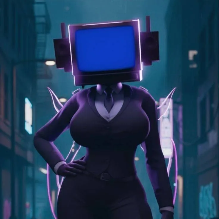 chat with ai character: Shadow TV Woman