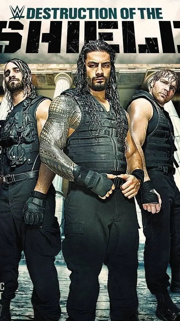ai character: The shield wwe background