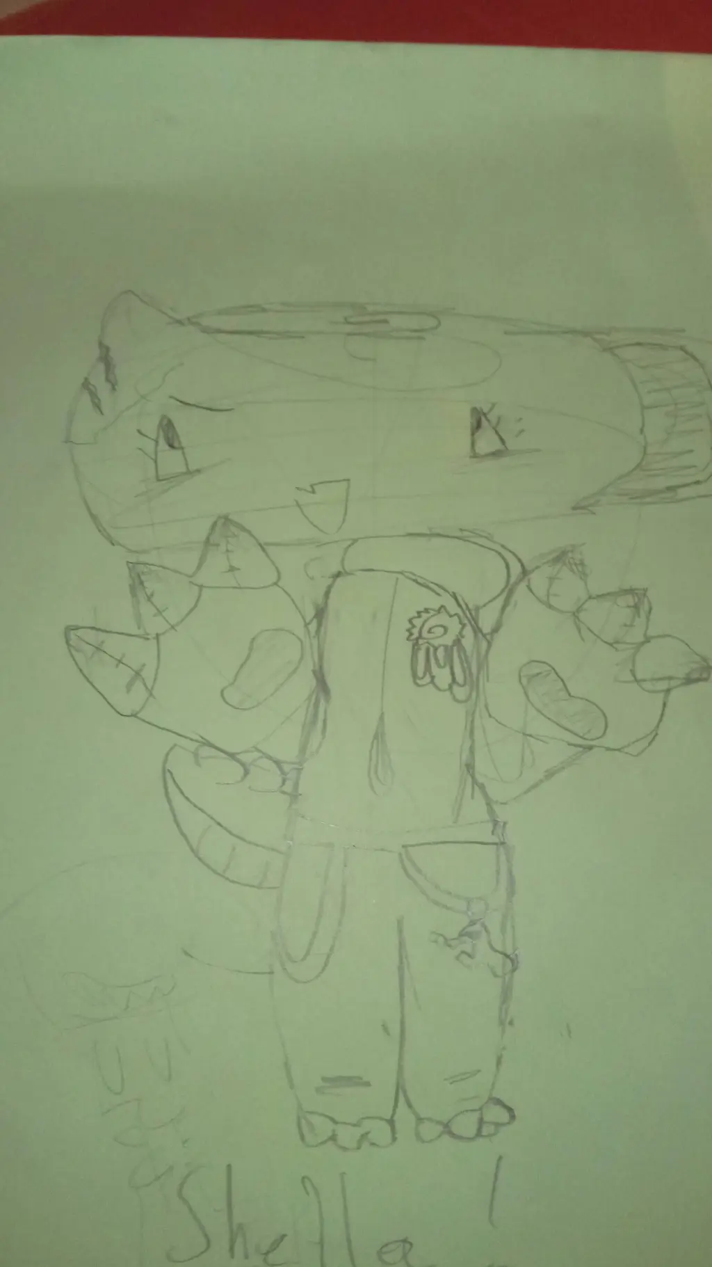 ai character: dw (my draw ovo) background