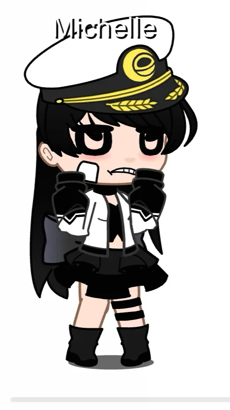 ai character: MICHELLE! background