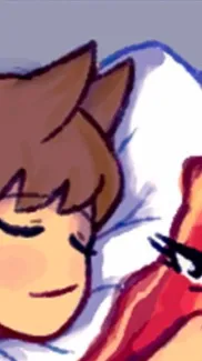 ai character: EW SLEEPOVER background